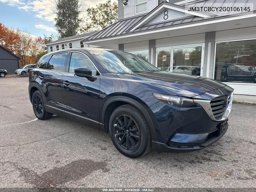 MAZDA CX-9 2016, VIN JM3TCBCY2G0106145