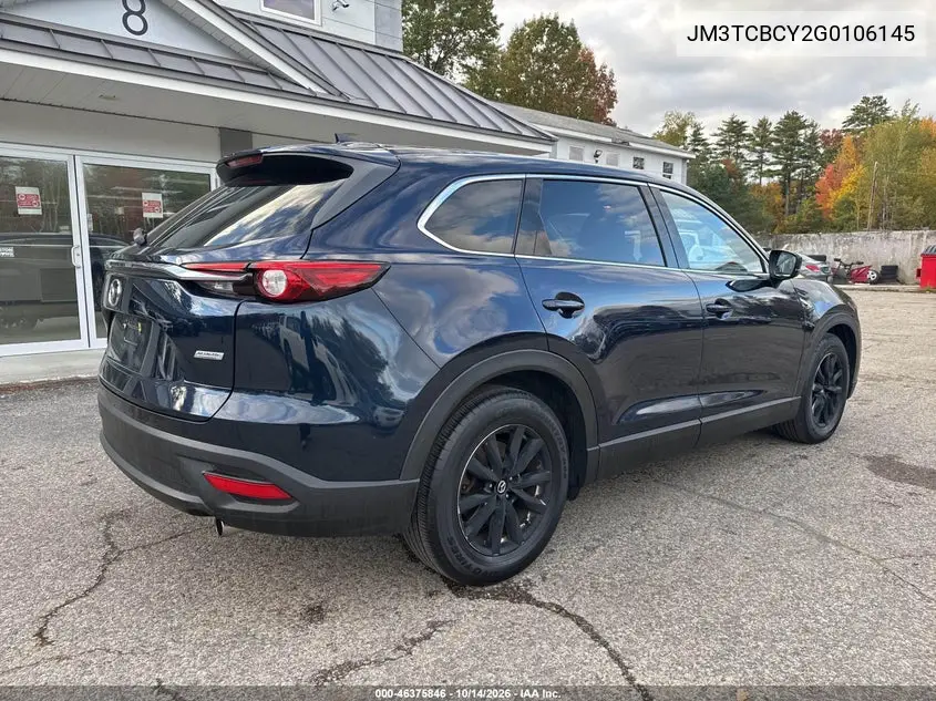 2016 MAZDA CX-9 VIN JM3TCBCY2G0106145 — фото 4