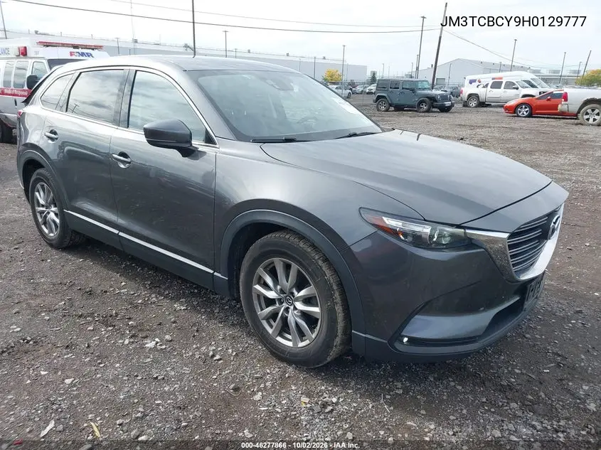 MAZDA CX-9 2017, VIN JM3TCBCY9H0129777