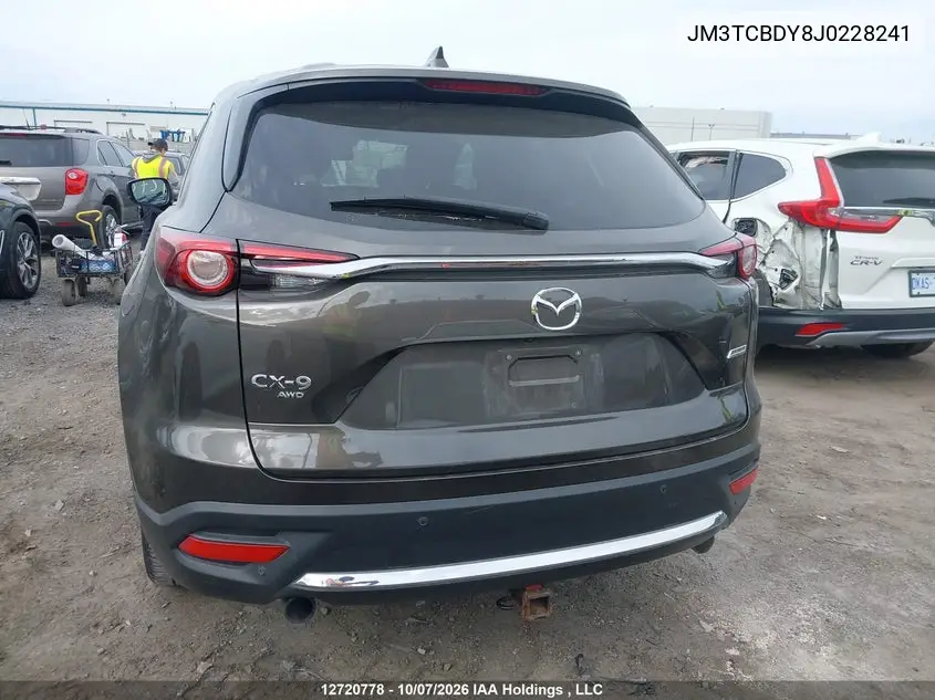2018 MAZDA CX-9 VIN JM3TCBDY8J0228241 — фото 16