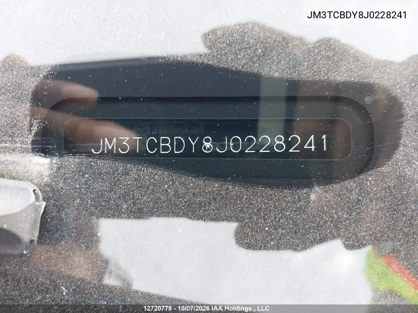 2018 MAZDA CX-9 VIN JM3TCBDY8J0228241 — фото 17