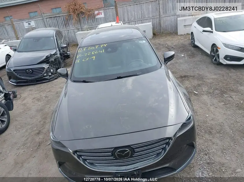 2018 MAZDA CX-9 VIN JM3TCBDY8J0228241 — фото 6