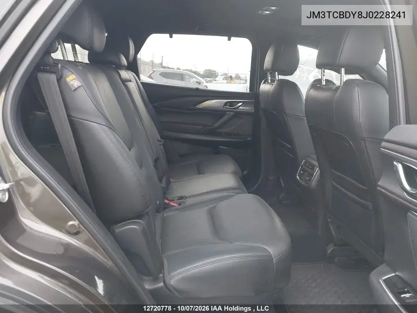 2018 MAZDA CX-9 VIN JM3TCBDY8J0228241 — фото 8