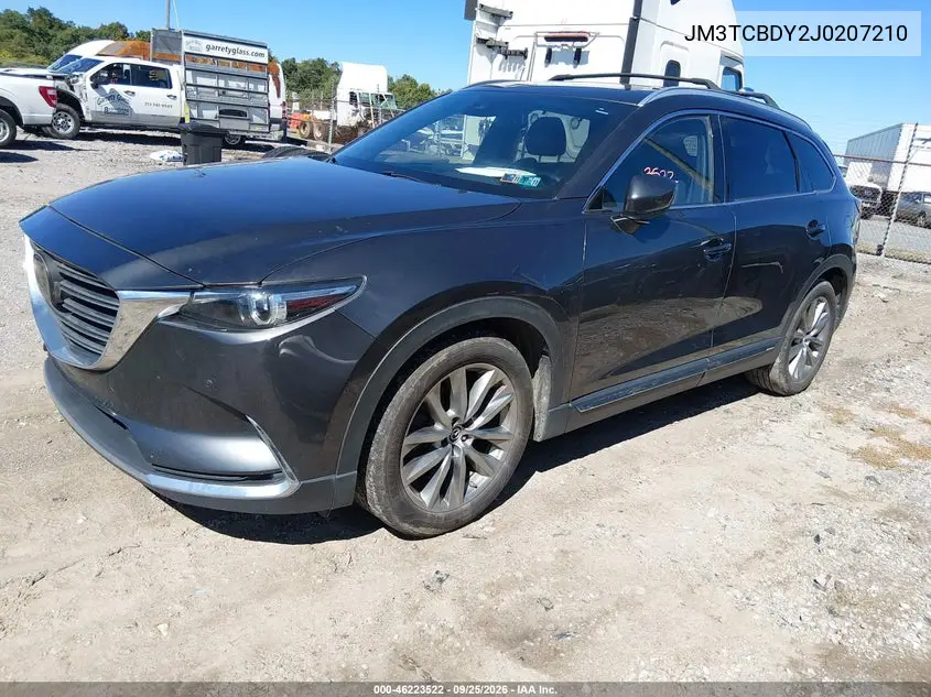 2018 MAZDA CX-9 VIN JM3TCBDY2J0207210 — фото 2