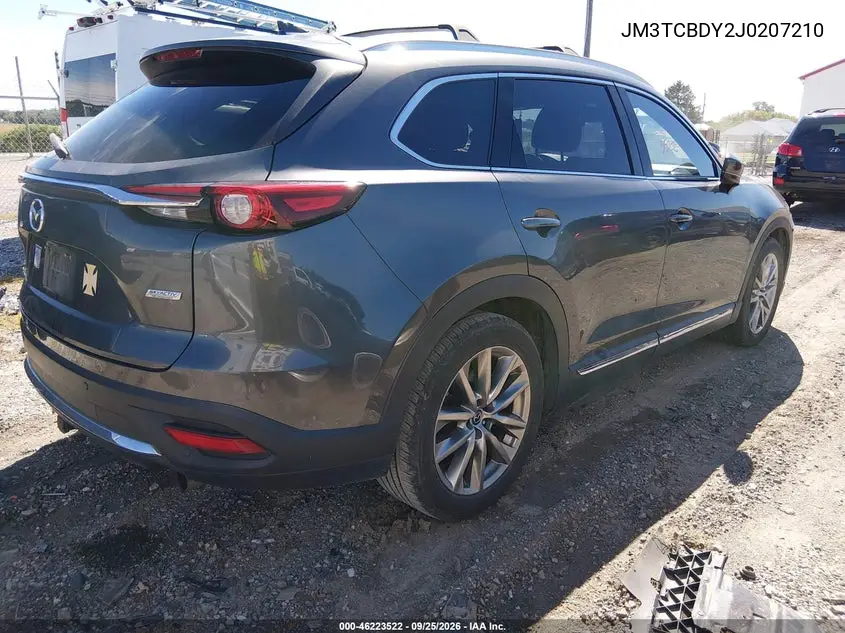 2018 MAZDA CX-9 VIN JM3TCBDY2J0207210 — фото 4