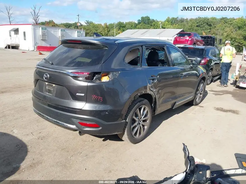 2018 MAZDA CX-9 VIN JM3TCBDY0J0207206 — фото 4