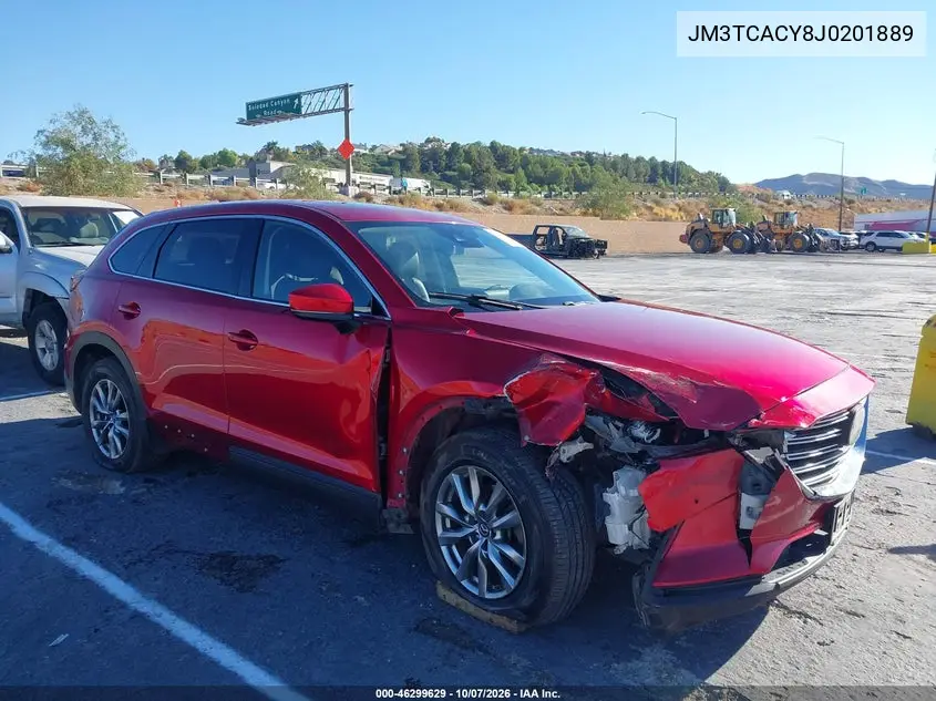 MAZDA CX-9 2018, VIN JM3TCACY8J0201889