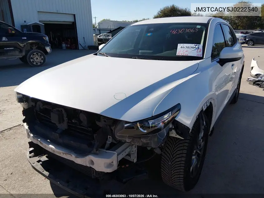 2018 MAZDA CX-9 VIN JM3TCACY5J0222540 — фото 2