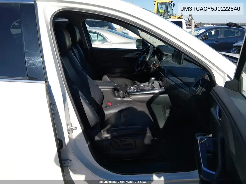 2018 MAZDA CX-9 VIN JM3TCACY5J0222540 — фото 5