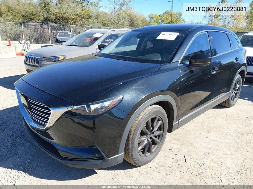 2018 MAZDA CX-9 VIN JM3TCBCY6J0223881 — фото 2