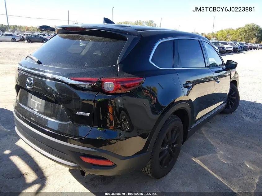 2018 MAZDA CX-9 VIN JM3TCBCY6J0223881 — фото 4