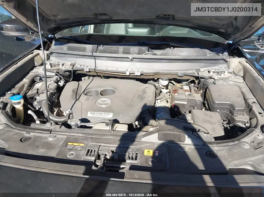 2018 MAZDA CX-9 VIN JM3TCBDY1J0200314 — фото 10