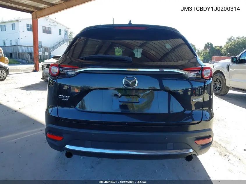 2018 MAZDA CX-9 VIN JM3TCBDY1J0200314 — фото 16