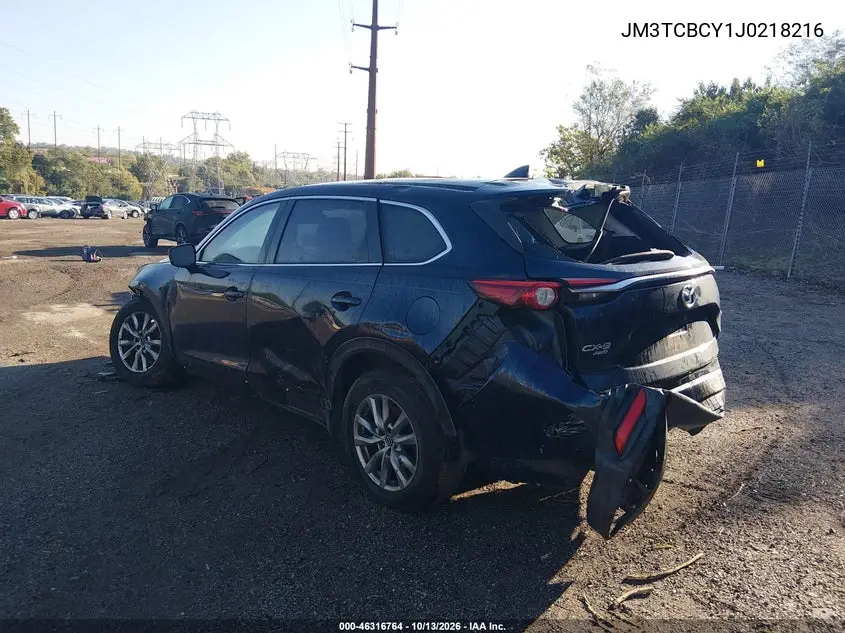 2018 MAZDA CX-9 VIN JM3TCBCY1J0218216 — фото 3