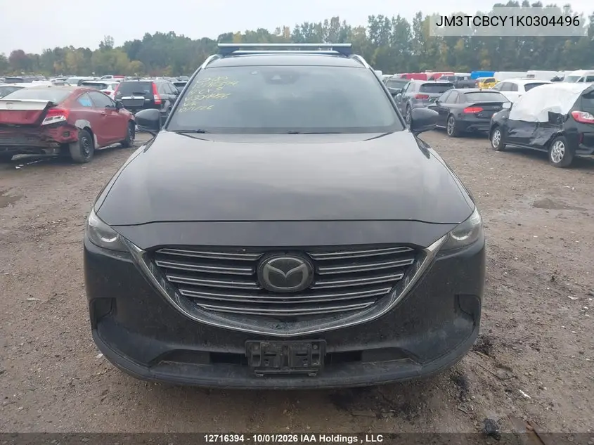 2019 MAZDA CX-9 VIN JM3TCBCY1K0304496 — фото 11