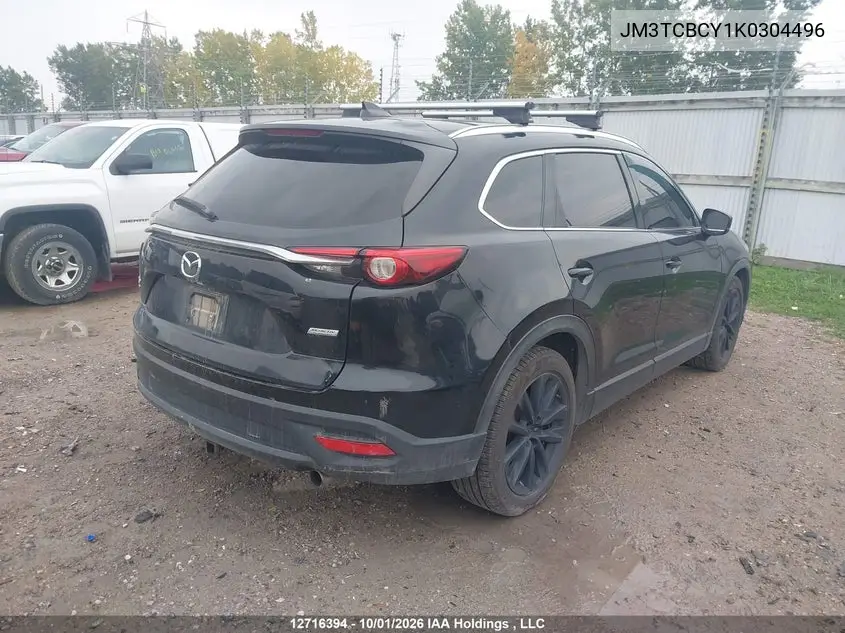 2019 MAZDA CX-9 VIN JM3TCBCY1K0304496 — фото 4