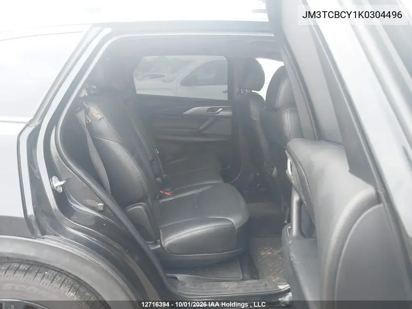 2019 MAZDA CX-9 VIN JM3TCBCY1K0304496 — фото 8
