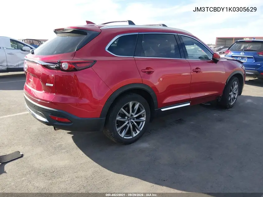2019 MAZDA CX-9 VIN JM3TCBDY1K0305629 — фото 4