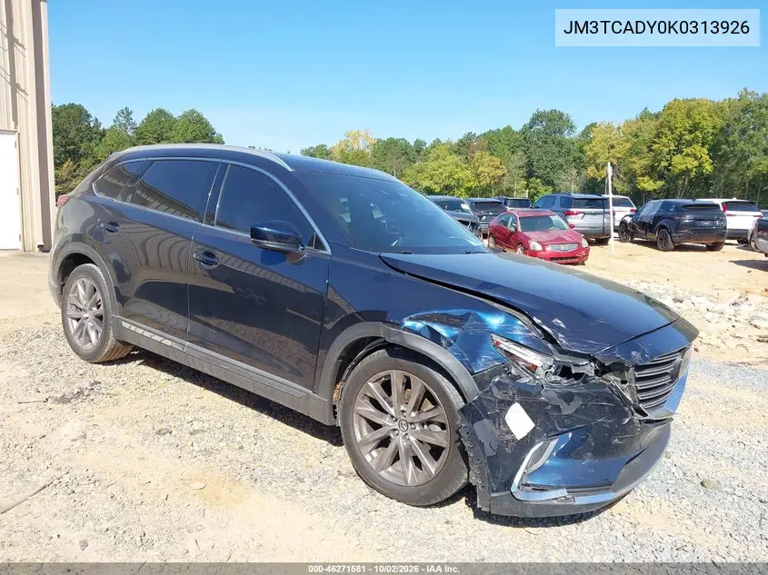 MAZDA CX-9 2019, VIN JM3TCADY0K0313926