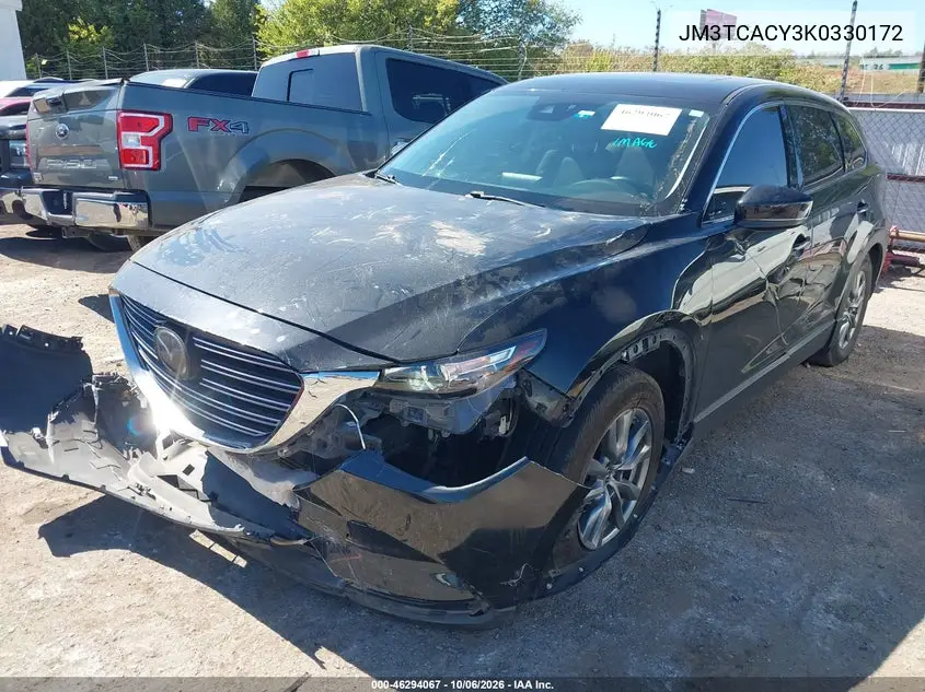 2019 MAZDA CX-9 VIN JM3TCACY3K0330172 — фото 2