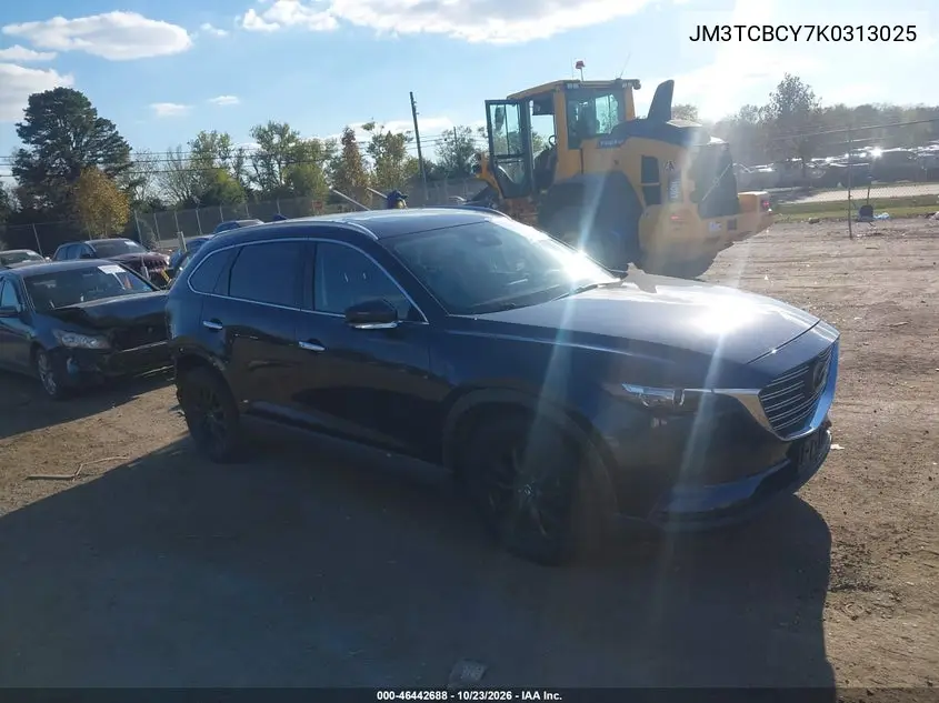 MAZDA CX-9 2019, VIN JM3TCBCY7K0313025