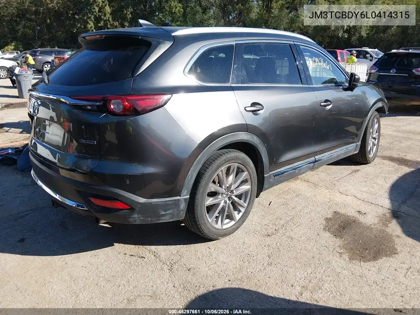 2020 MAZDA CX-9 VIN JM3TCBDY6L0414315 — фото 4