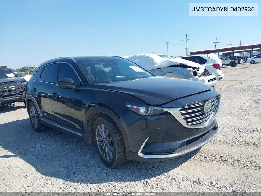 MAZDA CX-9 2020, VIN JM3TCADY8L0402936