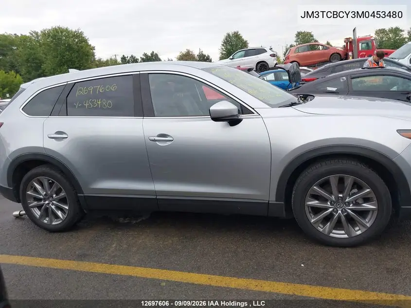 2021 MAZDA CX-9 VIN JM3TCBCY3M0453480 — фото 4