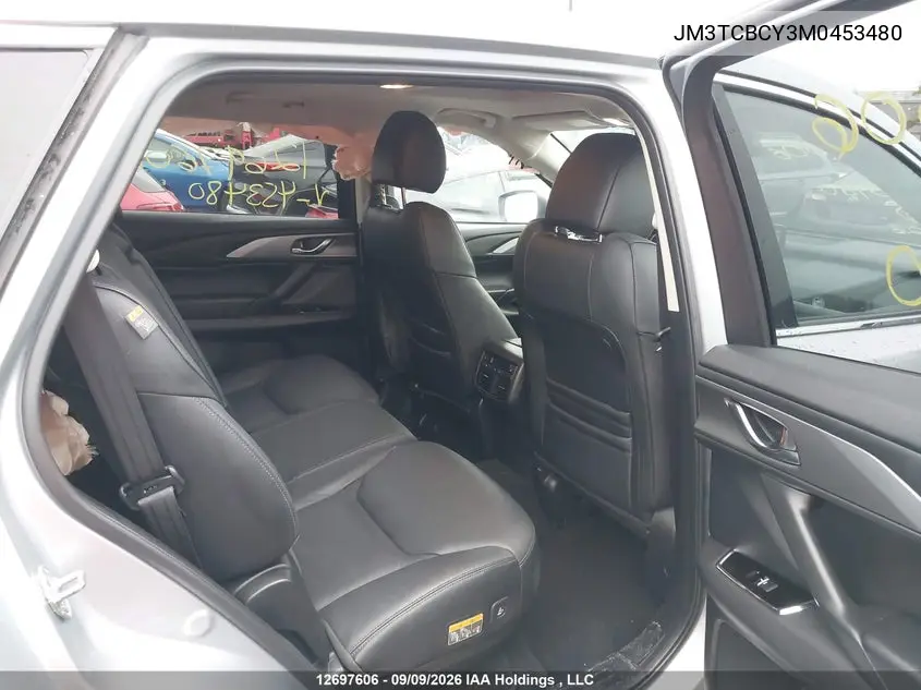 2021 MAZDA CX-9 VIN JM3TCBCY3M0453480 — фото 13
