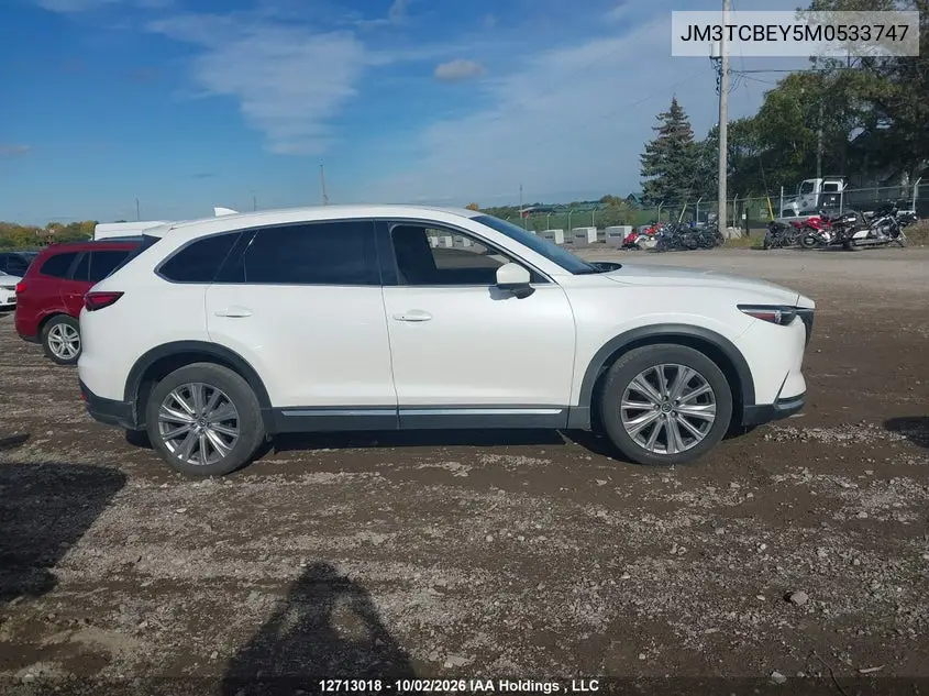 2021 MAZDA CX-9 VIN JM3TCBEY5M0533747 — фото 14