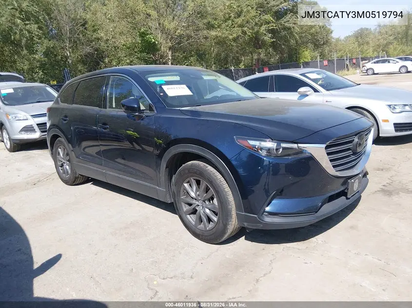 MAZDA CX-9 2021, VIN JM3TCACY3M0519794