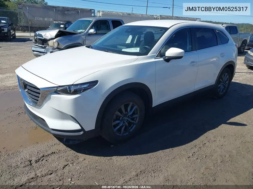 2021 MAZDA CX-9 VIN JM3TCBBY0M0525317 — фото 2