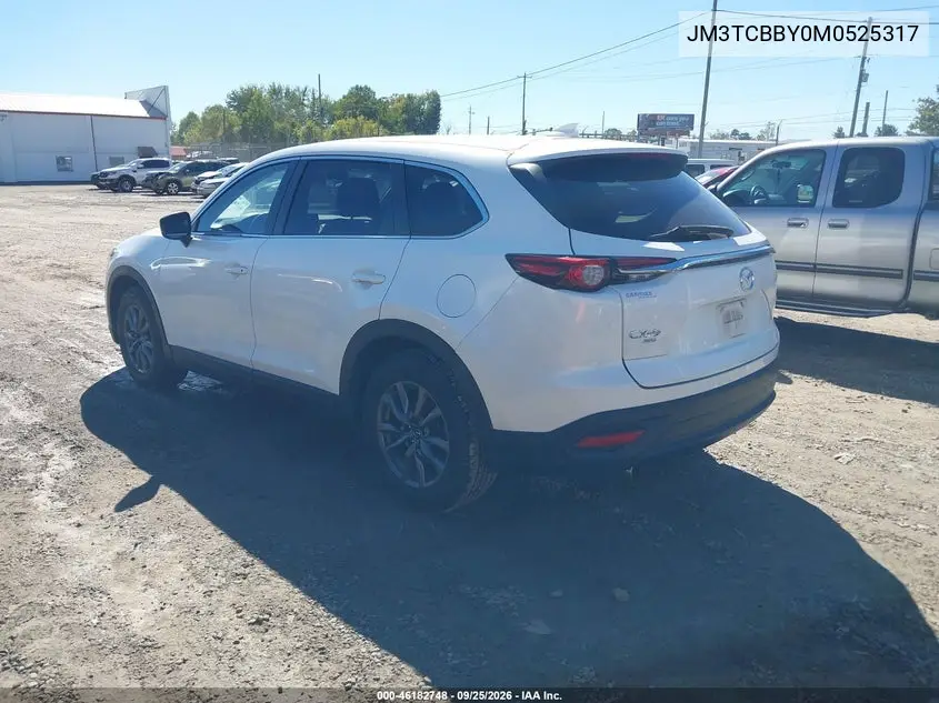 2021 MAZDA CX-9 VIN JM3TCBBY0M0525317 — фото 3