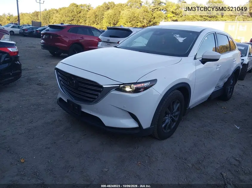 2021 MAZDA CX-9 VIN JM3TCBCY5M0521049 — фото 2