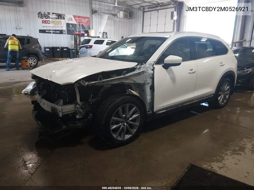 2021 MAZDA CX-9 VIN JM3TCBDY2M0526921 — фото 2