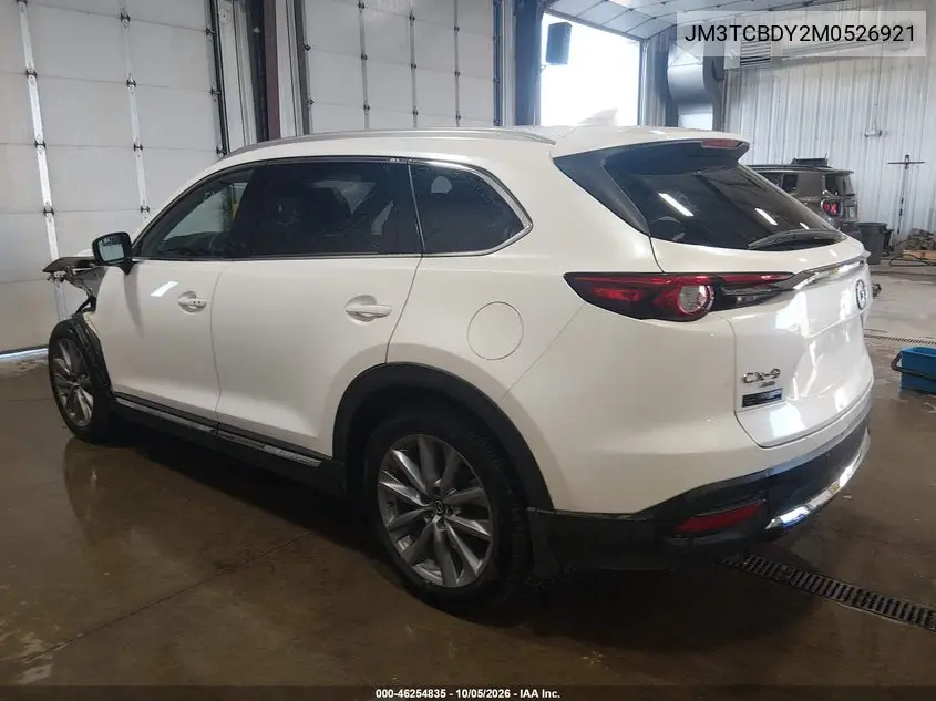 2021 MAZDA CX-9 VIN JM3TCBDY2M0526921 — фото 3