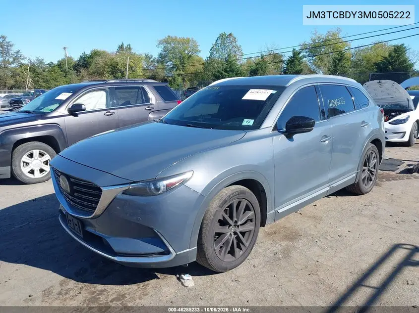 2021 MAZDA CX-9 VIN JM3TCBDY3M0505222 — фото 2
