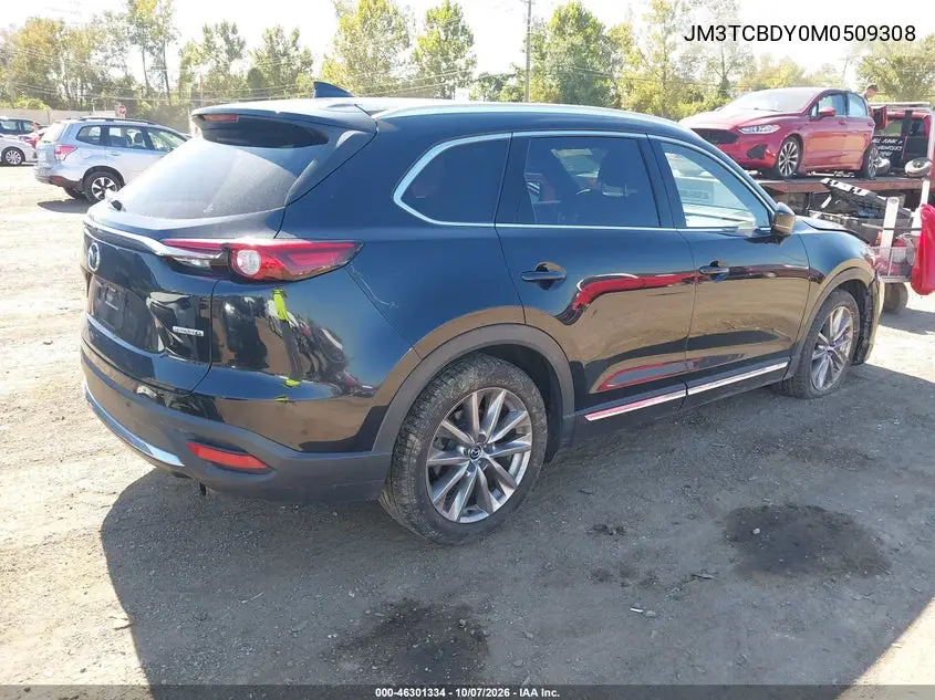 2021 MAZDA CX-9 VIN JM3TCBDY0M0509308 — фото 4