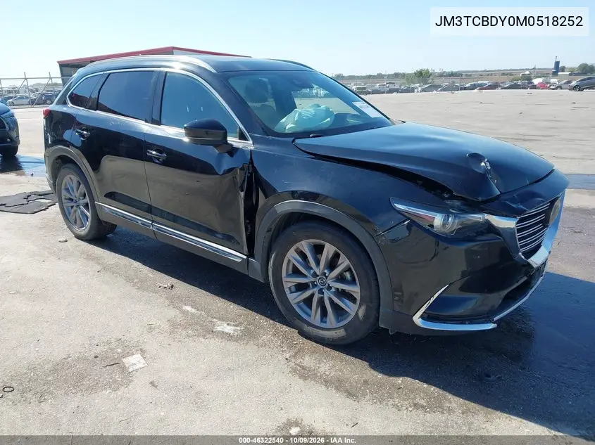 MAZDA CX-9 2021, VIN JM3TCBDY0M0518252