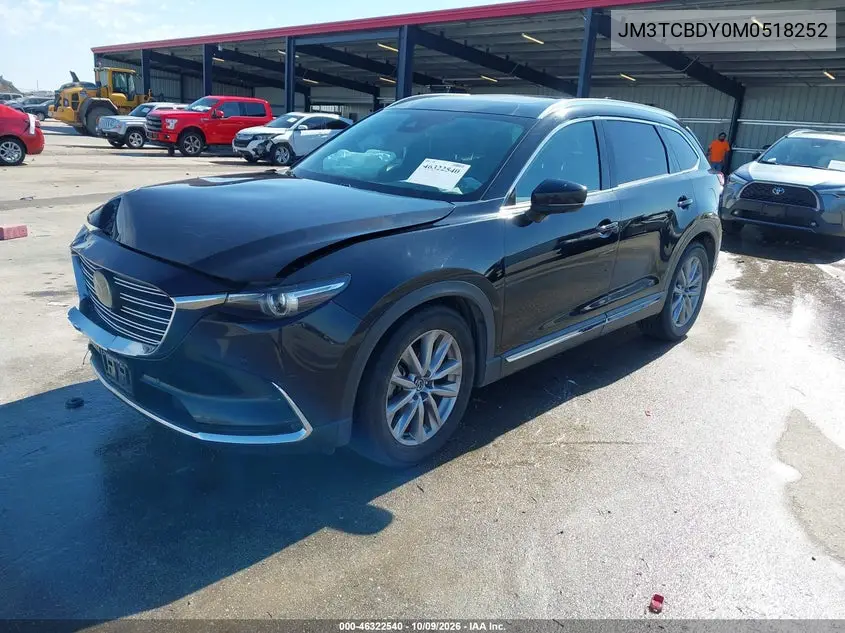 2021 MAZDA CX-9 VIN JM3TCBDY0M0518252 — фото 2