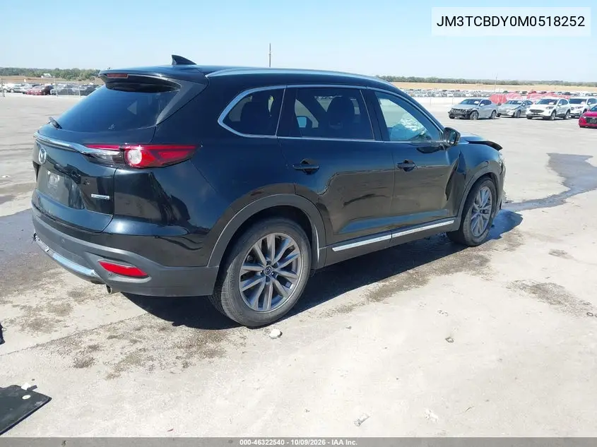 2021 MAZDA CX-9 VIN JM3TCBDY0M0518252 — фото 4