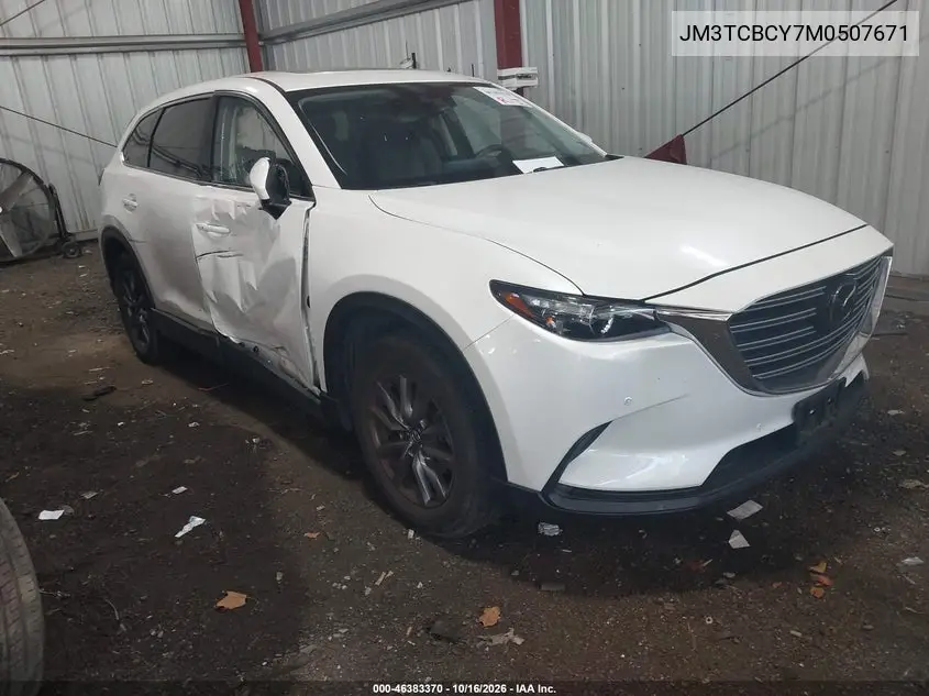MAZDA CX-9 2021, VIN JM3TCBCY7M0507671