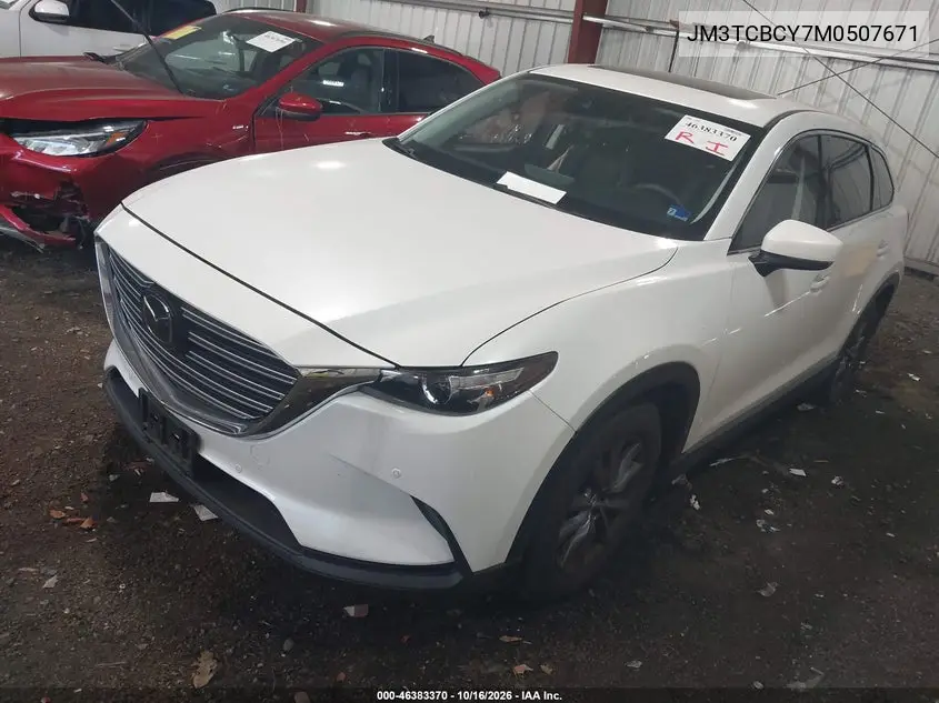 2021 MAZDA CX-9 VIN JM3TCBCY7M0507671 — фото 2