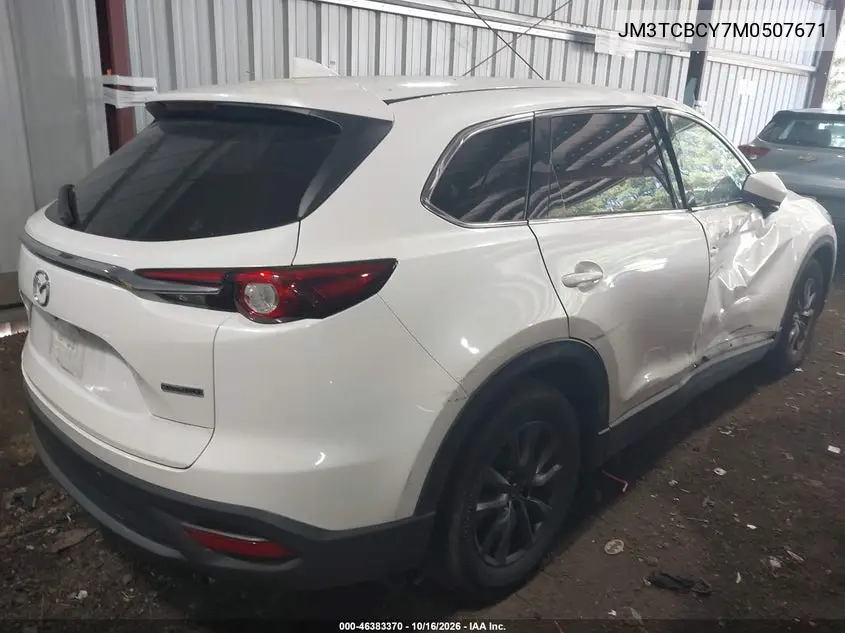 2021 MAZDA CX-9 VIN JM3TCBCY7M0507671 — фото 4
