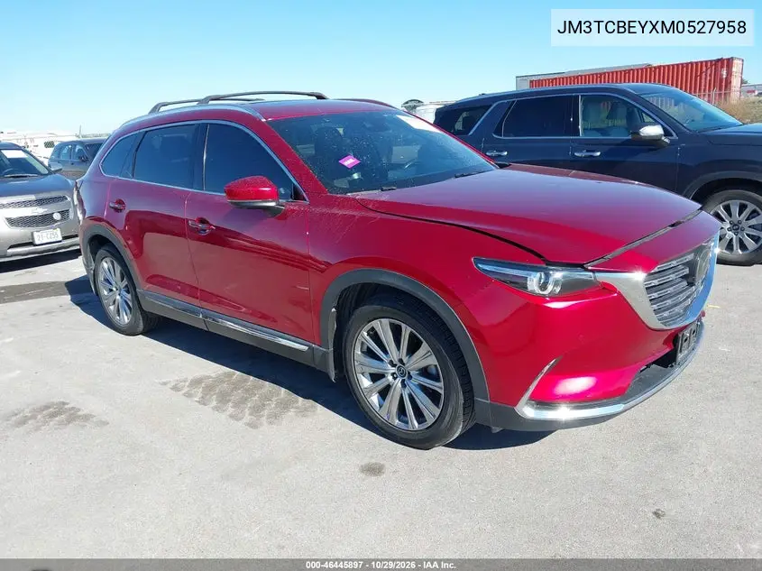 MAZDA CX-9 2021, VIN JM3TCBEYXM0527958