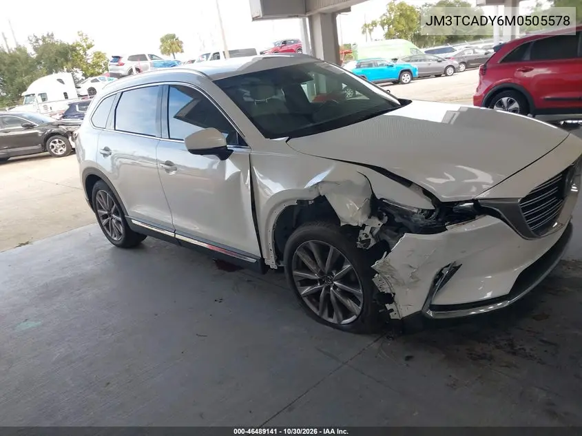 MAZDA CX-9 2021, VIN JM3TCADY6M0505578