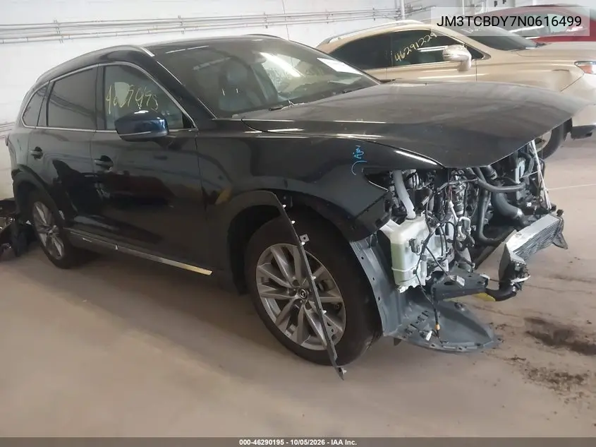MAZDA CX-9 2022, VIN JM3TCBDY7N0616499