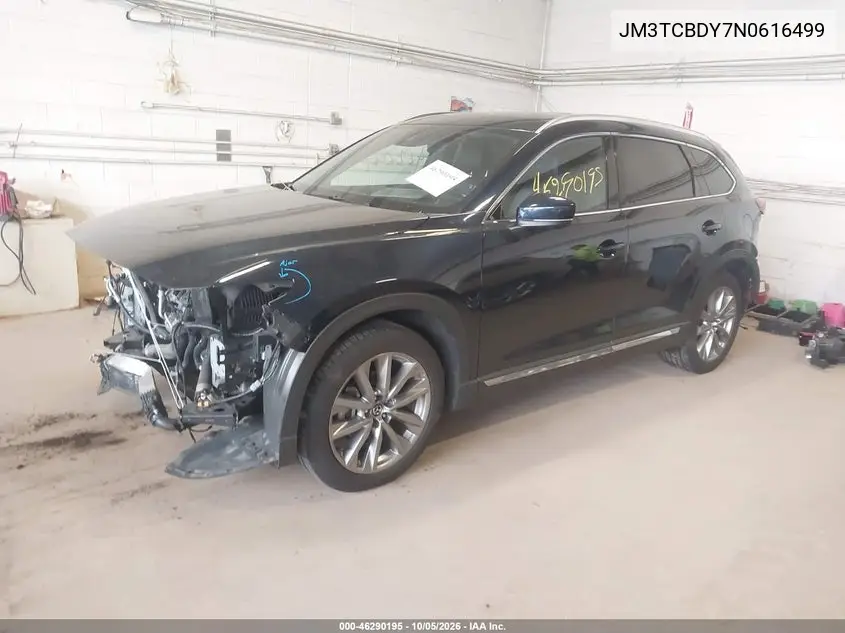 2022 MAZDA CX-9 VIN JM3TCBDY7N0616499 — фото 2