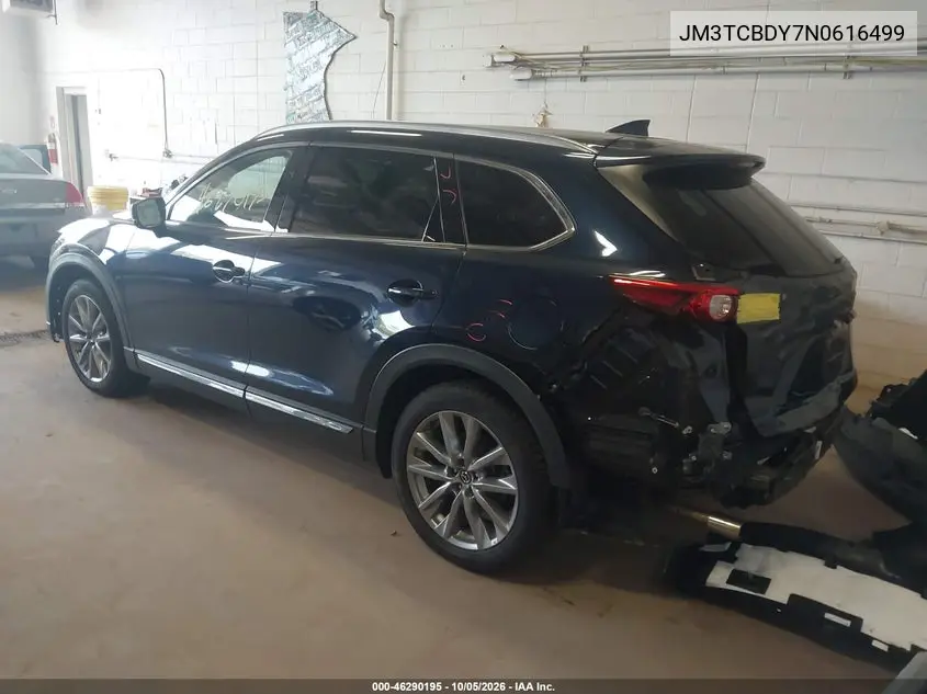 2022 MAZDA CX-9 VIN JM3TCBDY7N0616499 — фото 3