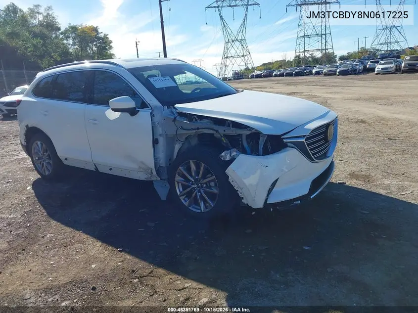 MAZDA CX-9 2022, VIN JM3TCBDY8N0617225